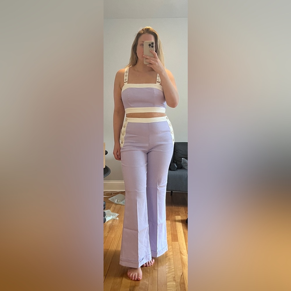 Anthropologie Purple set